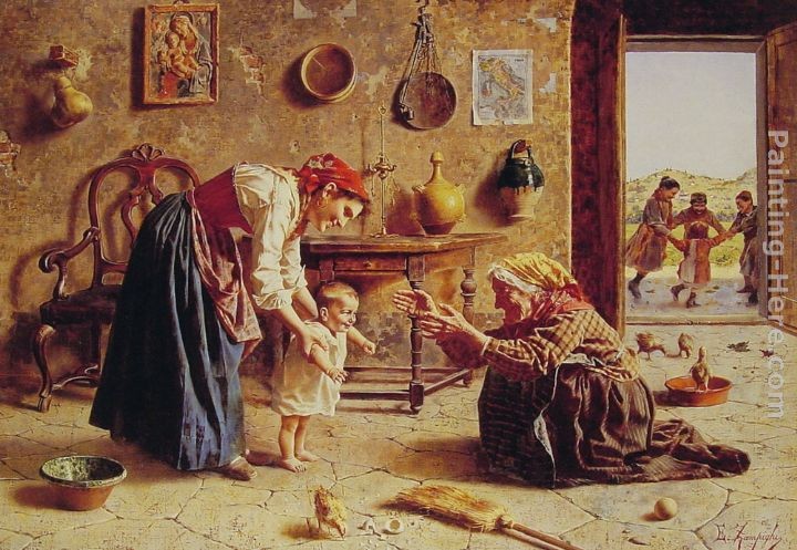 Eugenio Zampighi The first step